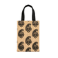 Classic Paisley Jute Lunch Bag - Screen Printed Eco-Friendly